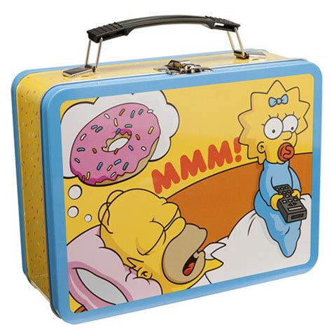 simpsons metal lunch box|Simpsons Lunch Box .